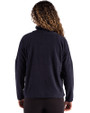 Cutter & Buck Woodland Epic Versatility Recycled Fleece Womens Funnel Neck Pullover Jacket Navy Blue Back