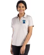 Philadelphia Phillies City Connect Cutter & Buck Coastline Epic Comfort Recycled Womens Dolman Polo CONCRETE Front