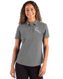 Chicago White Sox City Connect Cutter & Buck Advantage Refresh Epic Confidence Recycled Womens Tri-Blend Pique Polo Elemental Grey Front