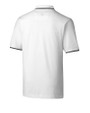 Kansas City Chiefs Cutter & Buck Advantage Tipped Polo White Mannequin Back