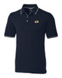 Los Angeles Rams Cutter & Buck Advantage Tipped Polo Liberty Navy Mannequin