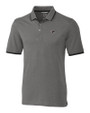 Atlanta Falcons Cutter & Buck Advantage Tipped Polo Elemental Grey Mannequin