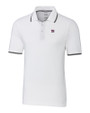 New York Giants Cutter & Buck Advantage Tipped Polo White Mannequin