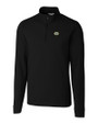 Green Bay Packers Cutter & Buck Advantage Mens Zip Mock Black Mannequin