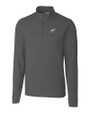 Philadelphia Eagles Cutter & Buck Advantage Mens Zip Mock Elemental Grey Mannequin