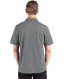 Old Dominion Monarchs College Vault Cutter & Buck Advantage Refresh Epic Confidence Recycled Mens Big & Tall Tri-Blend Pique Polo Elemental Grey Back