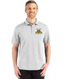 North Carolina A&T Aggies Cutter & Buck Advantage Refresh Epic Confidence Recycled Mens Big & Tall Tri-Blend Pique Polo CONCRETE Front