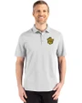 Missouri Tigers College Vault Cutter & Buck Advantage Refresh Epic Confidence Recycled Mens Big & Tall Tri-Blend Pique Polo CONCRETE Front