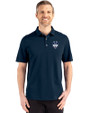 UConn Huskies - Cutter & Buck Advantage Refresh Epic Confidence Recycled Mens Big & Tall Tri-Blend Pique Polo Liberty Navy Front
