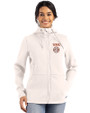 Texas Longhorns SEC Cutter & Buck Roam Epic Versatility Recycled Womens Full Zip Hooded Jacket Shell Front
