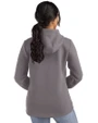 Drexel Dragons Cutter & Buck Roam Epic Versatility Recycled Womens Full Zip Hooded Jacket Elemental Grey Back