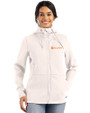 Tennessee Volunteers Alumni Cutter & Buck Roam Epic Versatility Recycled Womens Full Zip Hooded Jacket Shell Front