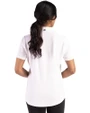 Utah State Aggies Cutter & Buck Advantage Refresh Epic Confidence Recycled Womens Tri-Blend Pique Polo White Back
