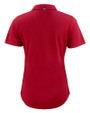 Stanford Cardinal  Cutter & Buck Advantage Refresh Epic Confidence Recycled Womens Tri-Blend Pique Polo Cardinal Red Mannequin Back