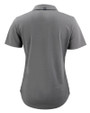 Stanford Cardinal  Cutter & Buck Advantage Refresh Epic Confidence Recycled Womens Tri-Blend Pique Polo Elemental Grey Mannequin Back