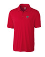 Atlanta Falcons Cutter & Buck Northgate CB DryTec Short Sleeve Mens Polo Red Mannequin