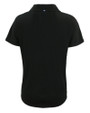Bowie State Bulldogs Cutter & Buck Coastline Recycled Double Peached Womens Dolman Polo Black Mannequin Back