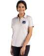 New Hampshire Wildcats College Vault Cutter & Buck Coastline Epic Comfort Recycled Womens Dolman Polo CONCRETE Front