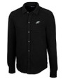 Philadelphia Eagles Cutter & Buck Coastal Shirt Jacket Black Mannequin