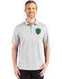 Seattle Sounders FC Cutter & Buck Advantage Refresh Epic Confidence Recycled Mens Tri-Blend Pique Polo CONCRETE Front