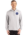 CF Montréal Cutter & Buck Coastline Epic Comfort Recycled Mens Quarter Zip CONCRETE Front