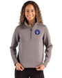 CF Montréal Cutter & Buck Roam Epic Versatility Recycled Womens Quarter Zip Pullover Elemental Grey Front