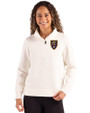 Real Salt Lake Cutter & Buck Roam Epic Versatility Recycled Womens Quarter Zip Pullover Shell Front