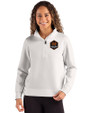 Houston Dynamo FC Cutter & Buck Roam Epic Versatility Recycled Womens Quarter Zip Pullover Solitare Front