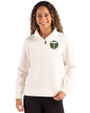 Portland Timbers Cutter & Buck Roam Epic Versatility Recycled Womens Quarter Zip Pullover Shell Front
