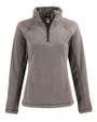 Clique Powder Recycled Fleece Womens Quarter Zip Pullover Pistol Mannequin