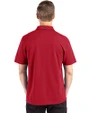 Arizona Diamondbacks Cutter & Buck Advantage Refresh Epic Confidence Recycled Mens Tri-Blend Pique Polo Cardinal Red Back