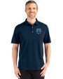 Philadelphia Phillies City Connect Cutter & Buck Advantage Refresh Epic Confidence Recycled Mens Tri-Blend Pique Polo Liberty Navy Front