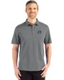 Old Dominion Monarchs Cutter & Buck Advantage Refresh Epic Confidence Recycled Mens Tri-Blend Pique Polo Elemental Grey Front
