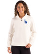 Los Angeles Dodgers Cutter & Buck Roam Epic Versatility Recycled Womens Quarter Zip Pullover Shell Front