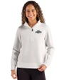 San Francisco Giants Mono Cutter & Buck Roam Epic Versatility Recycled Womens Quarter Zip Pullover Solitare Front