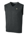 Green Bay Packers Cutter & Buck Lakemont Sweater Vest Charcoal Heather Mannequin