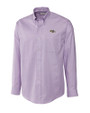 Baltimore Ravens Cutter & Buck Epic Easy Care Nailshead Mens Long Sleeve Dress Shirt Opal Mannequin