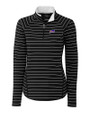 Buffalo Bills Cutter & Buck Womens Long Sleeve Evie Half Zip Black Mannequin