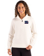 Cincinnati Bengals Americana Cutter & Buck Roam Epic Versatility Recycled Womens Quarter Zip Pullover Shell Front