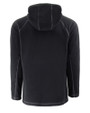 Clique Powder Recycled Fleece Mens Quarter Zip Pullover Black Mannequin Back