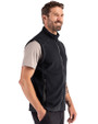 Clique Powder Recycled Fleece Mens Vest Black Side