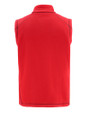 Clique Powder Recycled Fleece Mens Vest Red Mannequin Back
