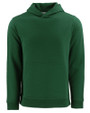 Clique Drive Recycled Mens Pullover Hooded Sweatshirt Bottle Green Mannequin