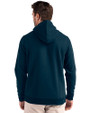 Clique Drive Recycled Mens Full Zip Hooded Sweatshirt Dark Navy Back