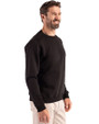 Clique Drive Recycled Mens Crewneck Sweatshirt Black Side