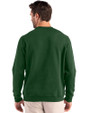 Clique Drive Recycled Mens Crewneck Sweatshirt Bottle Green Back