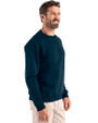 Clique Drive Recycled Mens Crewneck Sweatshirt Dark Navy Side