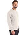 Clique Drive Recycled Mens Crewneck Sweatshirt Off White Side