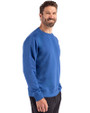 Clique Drive Recycled Mens Crewneck Sweatshirt Royal Blue Side