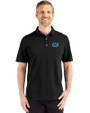 Florida Gators Cutter & Buck Advantage Refresh Epic Confidence Recycled Mens Tri-Blend Pique Polo Black Front